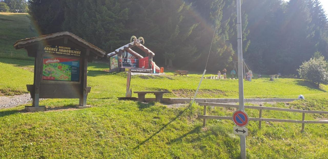 Residence « Les Cretes » Torgon Buitenkant foto